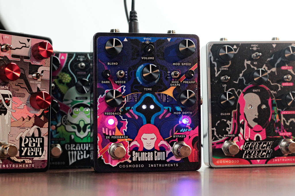 Cosmodio Instruments Splinter Twin Time Modulation Workstation Pedal