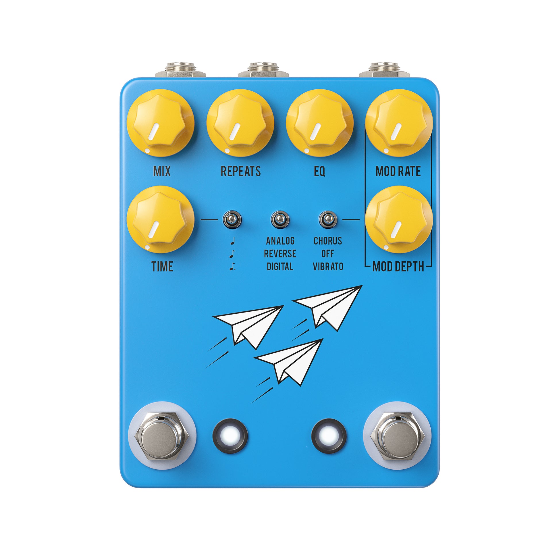 JHS Pedals Flight Delay Blue