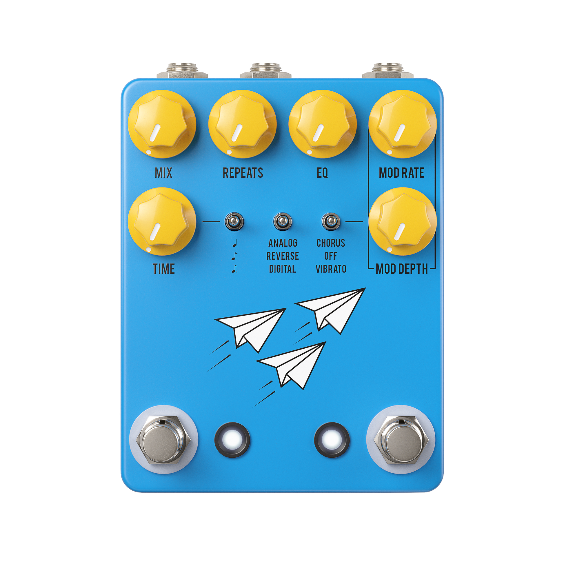JHS Pedals Flight Delay Blue