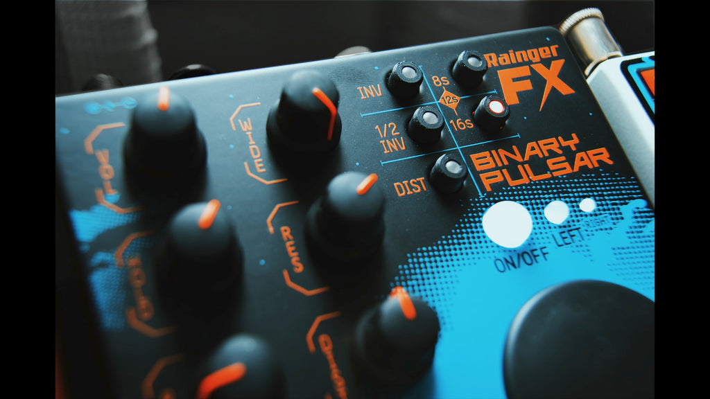 Rainger FX Binary Pulsar - Stereo Sidechainer / Panner / Tremolo Pedal