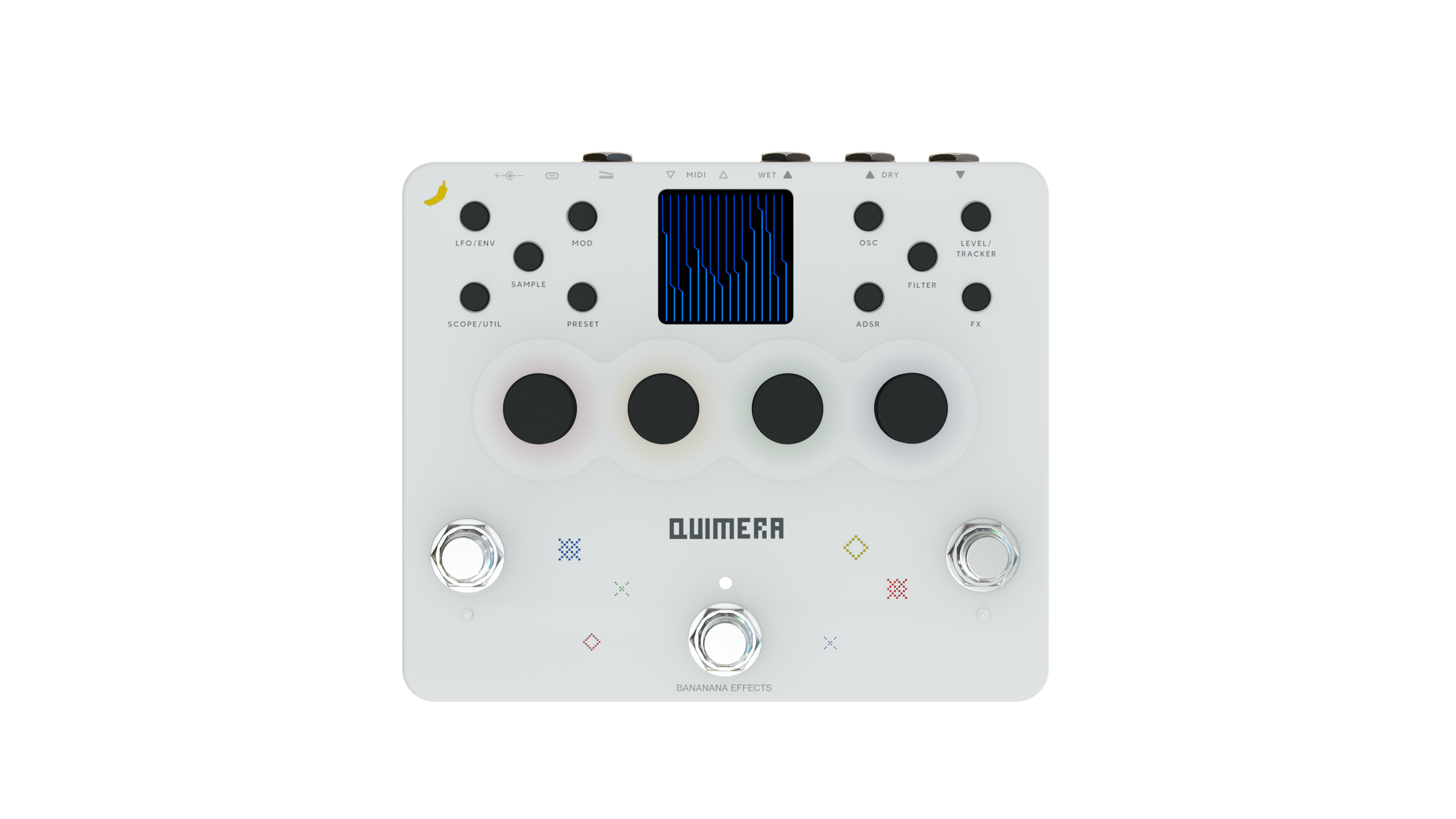 Bananana Effects Quimera Synthesizer Pedal