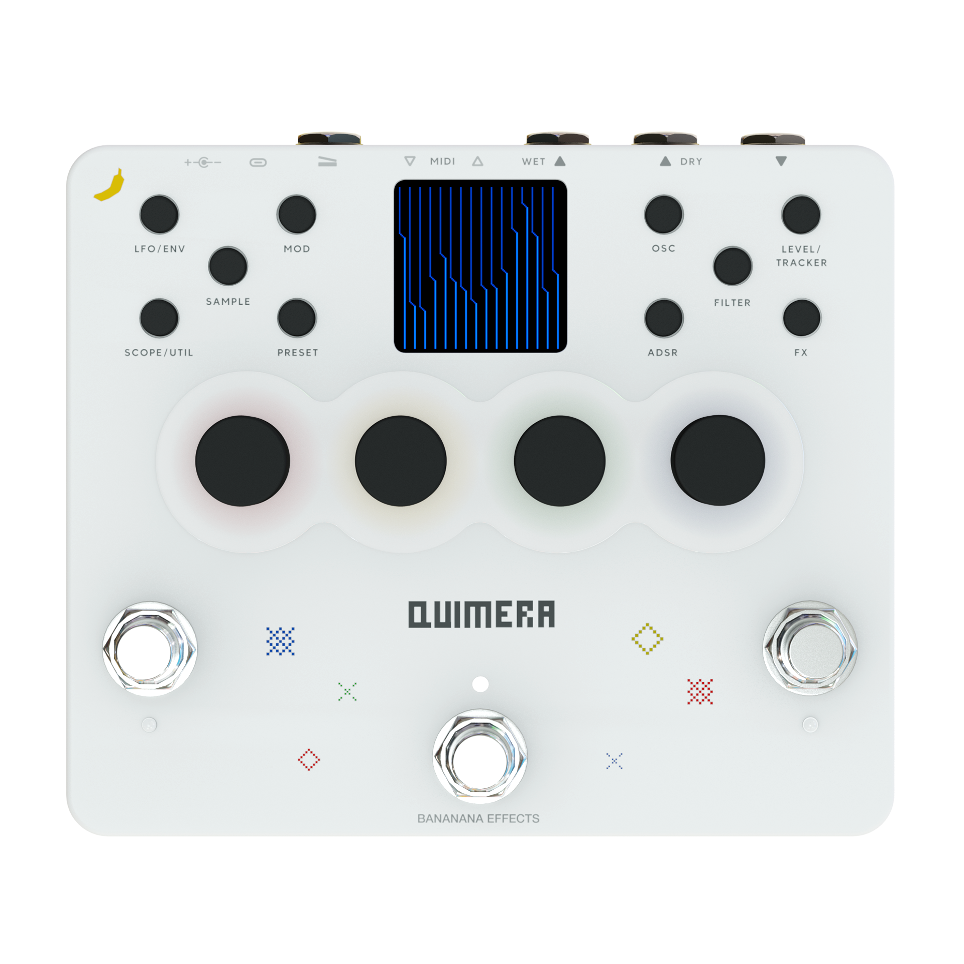 Bananana Effects Quimera Synthesizer Pedal