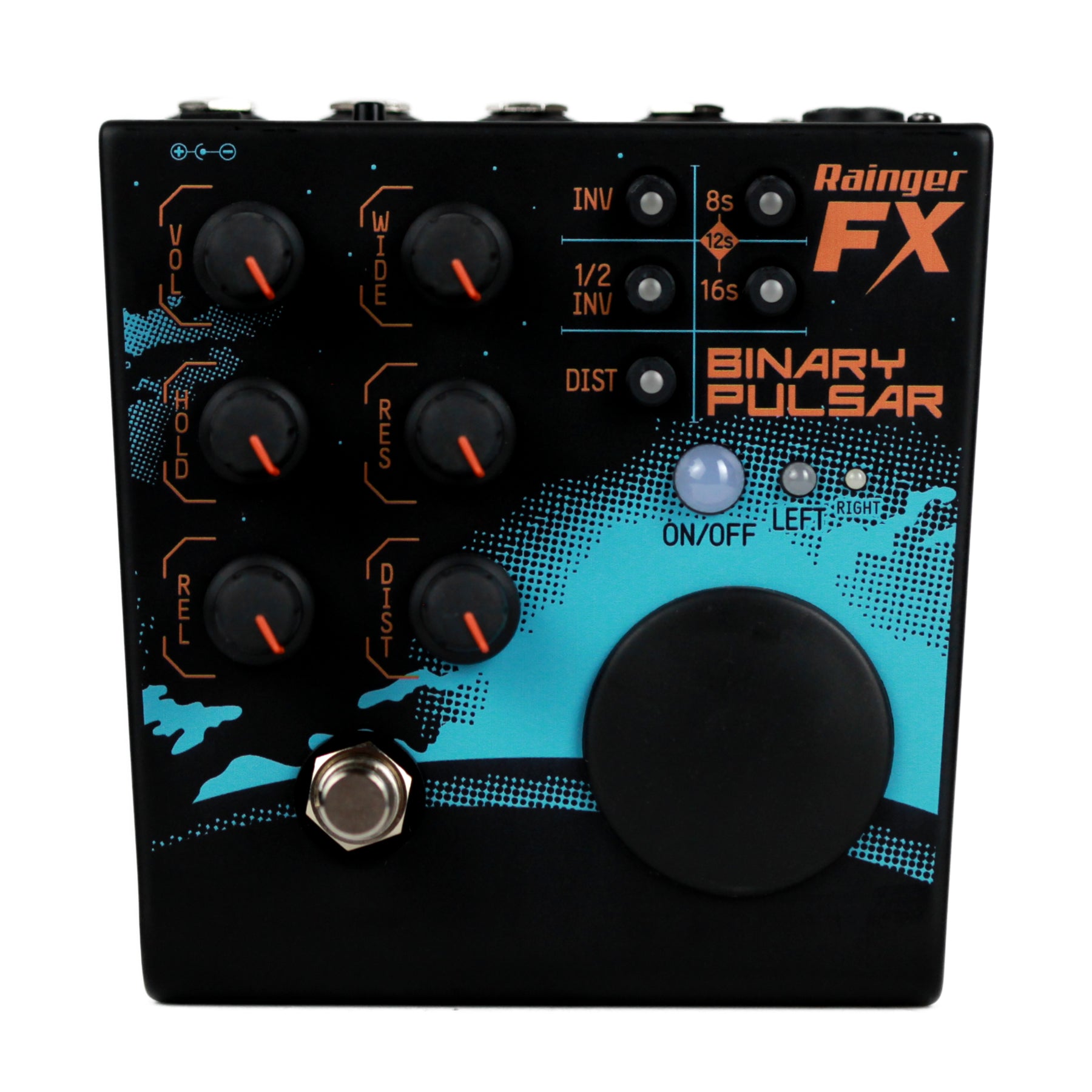 Rainger FX Binary Pulsar - Stereo Sidechainer / Panner / Tremolo Pedal