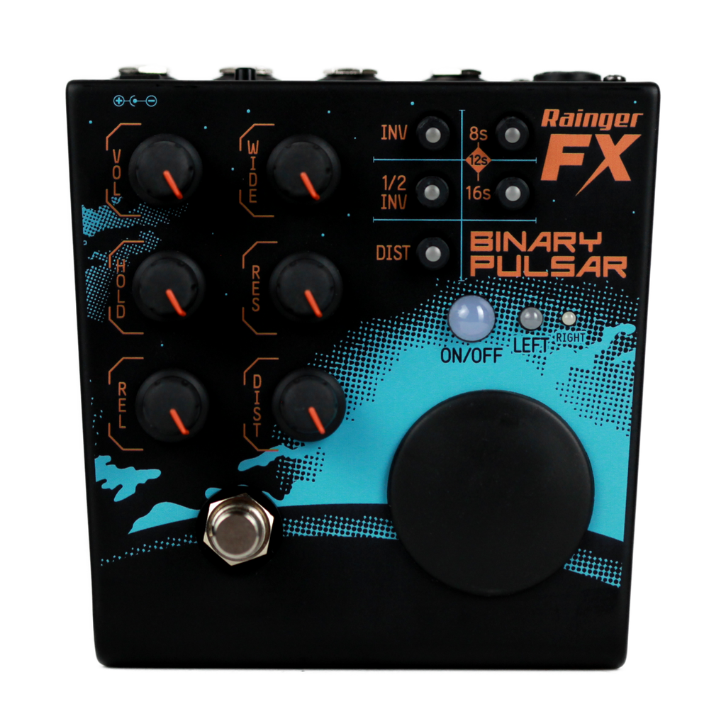 Rainger FX Binary Pulsar - Stereo Sidechainer / Panner / Tremolo Pedal