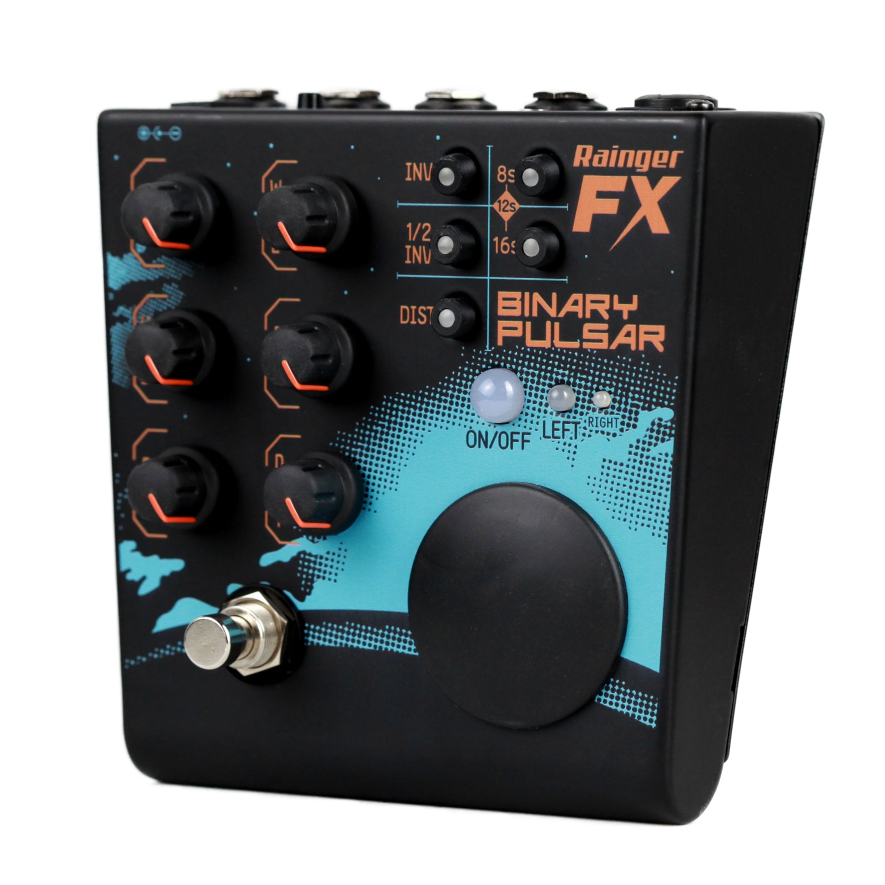 Rainger FX Binary Pulsar - Stereo Sidechainer / Panner / Tremolo Pedal