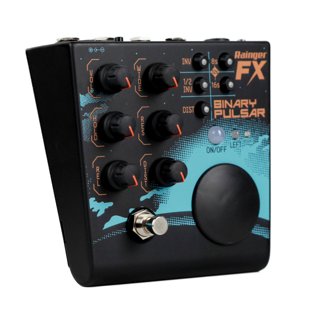 Rainger FX Binary Pulsar - Stereo Sidechainer / Panner / Tremolo Pedal