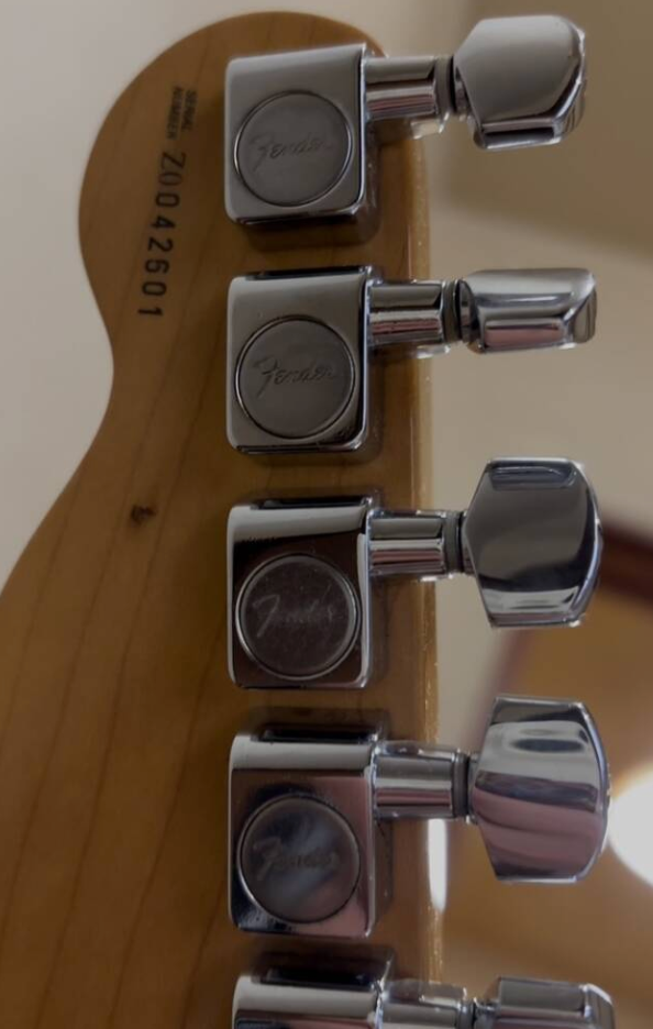 Fender American Deluxe Telecaster - Chrome Red (2000)