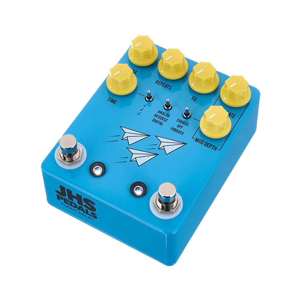 JHS Pedals Flight Digital Delay Pedal (Blue)